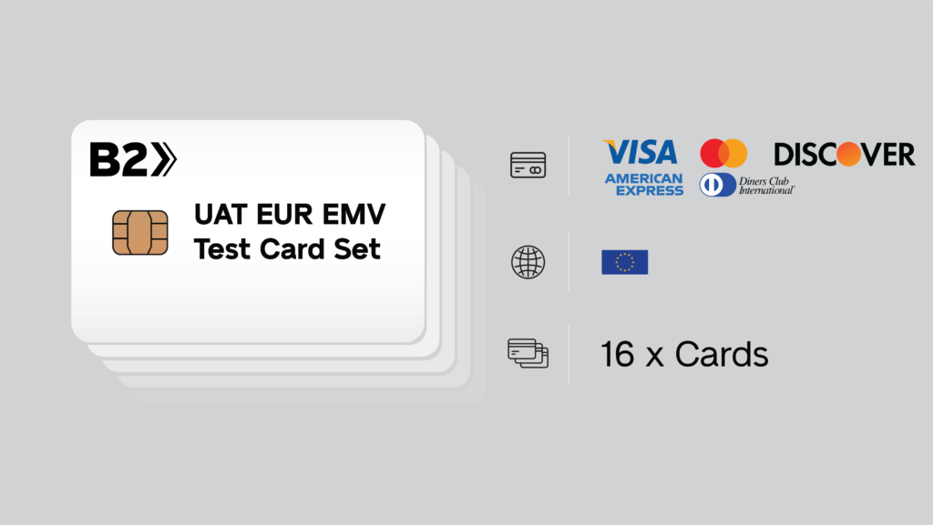 UAT EUR EMV Test Card Sets