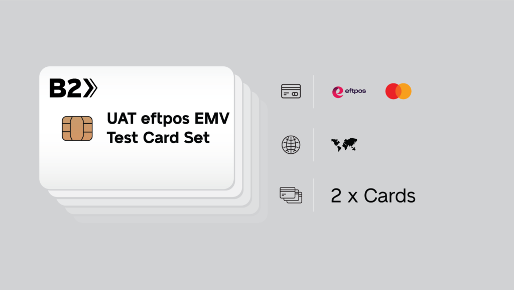 UAT eftpos EMV Test Card Set