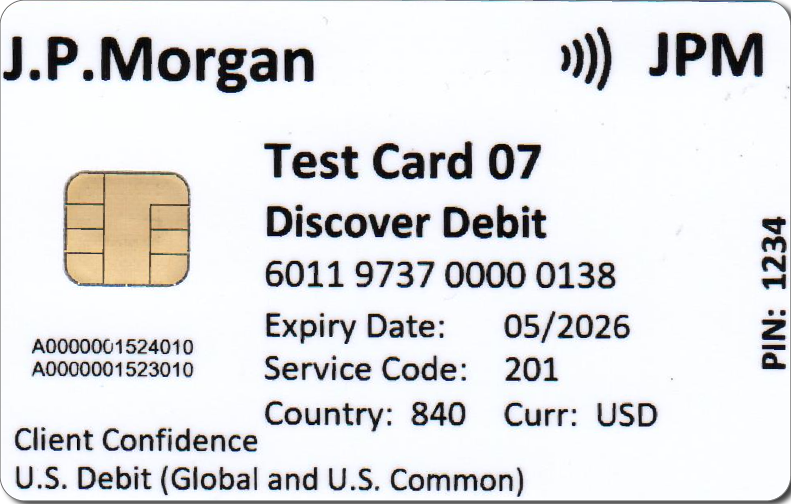 Client Confidence Test Kit (13xCards) - B2 Payment Solutions Inc